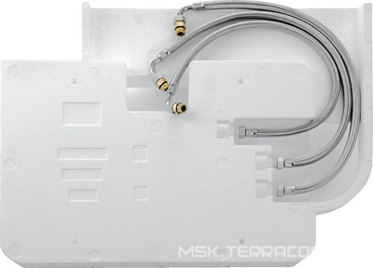 Скрытая часть для прямоугольного верхнего душа,  Rainmaker ZZ Hansgrohe Raindance 28414180