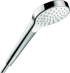 Ручной душ, 1 тип стри Rain, (цв. белый/хром),  Select S 1jet ZZ Hansgrohe Croma 26804400
