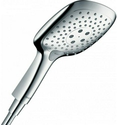 Душевая лейка, 3 типа струи, (цв.хром),  Select E ZZ Hansgrohe Raindance 26551000