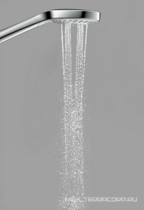 Ручной душ  d=110мм, (цв.белый/хром)  Select S ZZ Hansgrohe Croma 26800400