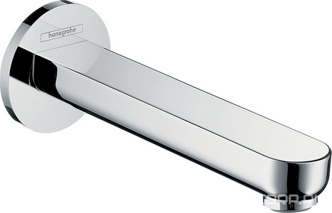 Излив для ванны, встраиваемый в стену, 3/4, 161мм, (цв.хром),  ZZ Hansgrohe Metris S 14420000