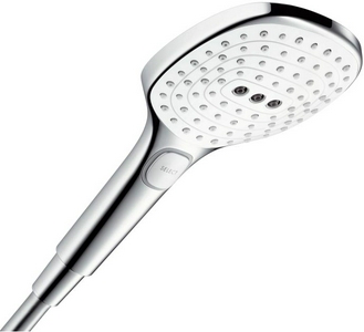 Ручной душ, (цв., белый / хром),  Select E 120 Air 3jet ZZ Hansgrohe Raindance 26520400