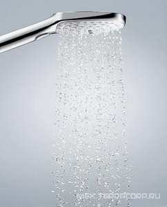 Ручной душ, (цв., белый / хром),  Select E 120 Air 3jet ZZ Hansgrohe Raindance 26520400