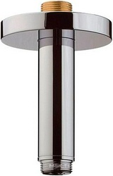 Кронштейн потолочный для верхнего душа, G 3/4, 100мм, (цв. хром),  ZZ Hansgrohe Raindance 27418000