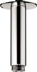 Кронштейн потолочный для верхнего душа, G 1/2, 100мм, (цв. хром),  ZZ Hansgrohe Raindance 27479000