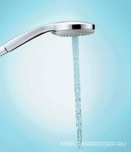 Душевой набор (лейка, шланг 1.6м, кронштейн) Croma 100 Multi/Porter S (цв. хром) ZZ Hansgrohe Универсал 27595000