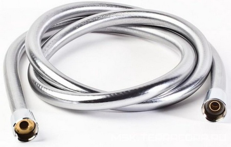 Смеситель для душа (термостат) со стационарным, поворотным верхним душем d180мм, ручной душ, шланг в компл., (цв. хром),  ZZ Hansgrohe Croma Select 27253400