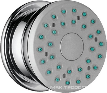 Боковая форсунка Bodyvette (1 тип струи норм., с механизмом остан.воды, поворотн.) хром ZZ Hansgrohe Универсал 28467000