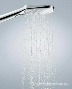 Ручной душ, (цв.черный матовый),  Select E 120 Air 3jet ZZ Hansgrohe Raindance 26520670