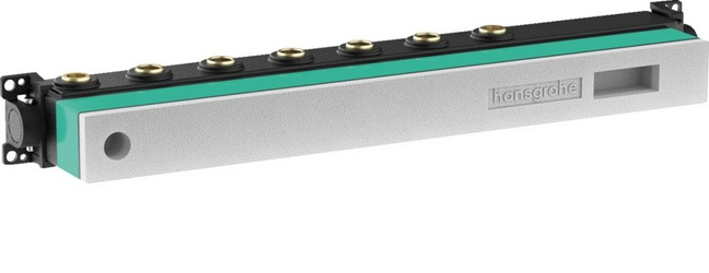 Скрытая часть встраиваемого термостатического смесителя для душа (ванны) на 5 потребителей, HG  ZZ Hansgrohe RainSelect 15313180