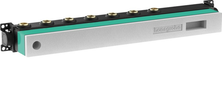 Скрытая часть встраиваемого термостатического смесителя для душа (ванны) на 5 потребителей, HG  ZZ Hansgrohe RainSelect 15313180