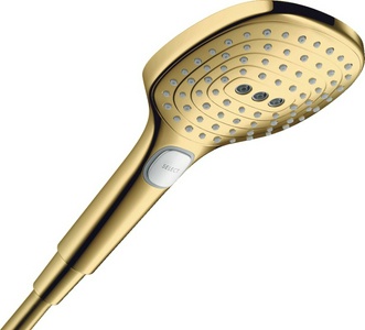 Ручной душ, (цв.полир.золото),  Select E 120 Air 3jet ZZ Hansgrohe Raindance 26520990