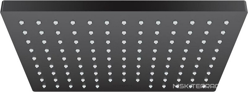 Верхний душ, лейка прямоуг. 230х170мм, 1 тип струи, (цв. матовый черный),  230 1jet ZZ Hansgrohe Vernis Shape 26281670