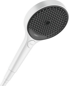 Душевая лейка (цв.матовый белый),  130 3jet ZZ Hansgrohe Rainfinity 26864700
