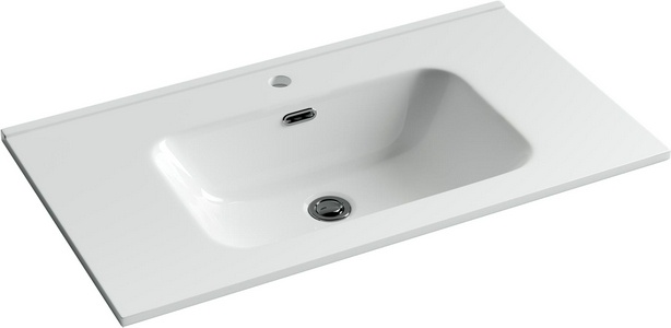 Раковина накладная/мебельная 811х465х180мм, цвет белый Ceramica Nova Element CN7005