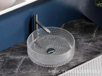 Раковина-чаша накладная Cristal 36х36х11 мм ZZ Ceramica Nova Cristall CN6062