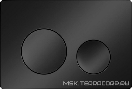 Кнопка смыва для инсталляции , цвет черный матовый Ceramica Nova Balance CN12-001MB