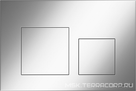 Кнопка смыва для инсталляции , цвет хром матовый Ceramica Nova Balance CN12-002M