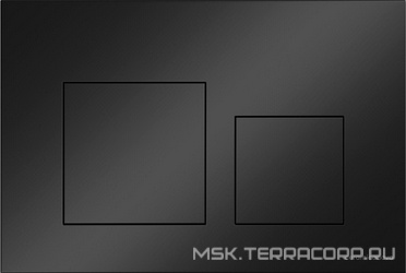 Кнопка смыва для инсталляции Balance, цвет черный матовый