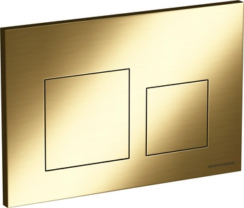 Кнопка смыва для инсталляции , цвет брашированное золото Ceramica Nova Balance CN12-002BG