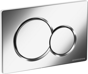 Кнопка смыва для инсталляции Balance, цвет матовый хром