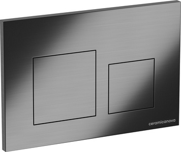 Кнопка смыва для инсталляции , цвет оружейная сталь Ceramica Nova Balance CN12-002GG
