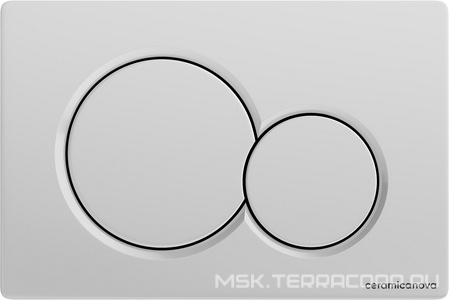 Кнопка смыва для инсталляции , цвет белый Ceramica Nova Balance CN12-003W