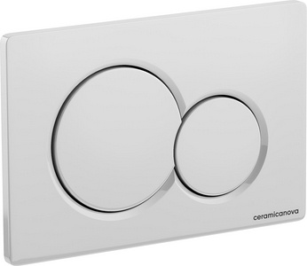 Кнопка смыва для инсталляции , цвет белый Ceramica Nova Balance CN12-003W