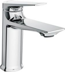 Смеситель для раковины, без д/к, (цв.хром),  ZZ Cezares Liner LINER-LS-01-W0