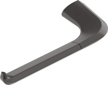 Держатель туал.бумаги, открытый, (цв.оружейная сталь),  ZZ Cezares Liner LINER-PH-GM