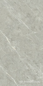 Керамогранит для пола и стены Alpas Euro Premium Marble XL Rock Quill Grey Carving 80x160 n180945