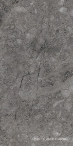 Керамический гранит  для пола и стены Alpas Euro Premium Marble XL Rock William Grey Carving 80x160 n180952