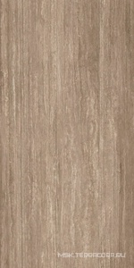Керамогранит для пола и стены Ariostea Ultra Marmi Travertino Titanio Natural Plus (R10) 150x300 UM6P300705