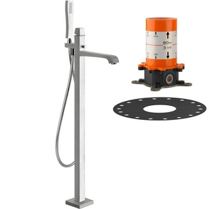 Встраиваемая часть для напольного смесителя для ванны, Gessi ZZ Gessi Универсал 46189 031