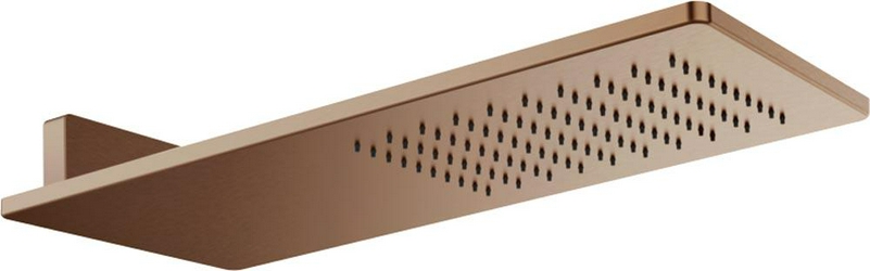 Душ верхний, стационарный, настенный, 550х200мм, (цв.Copper Br. PVD), Gessi ZZ