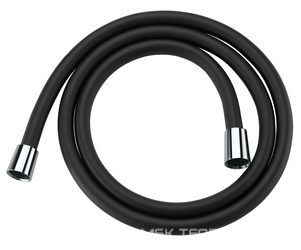 Шланг для душа 150 см, цв.черный/хром ZZ