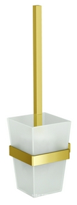 Щетка для унитаза подвесная, цвет золото ZZ Wasserkraft Sauer K-7927