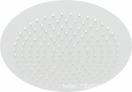 Душевая насадка Mindel A161 круглая d300 мм 168 форсунок нерж.сталь белый Soft-touch ZZ Wasserkraft Универсал A161