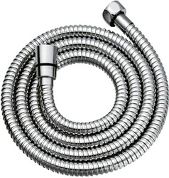 Шланг для душа 150 см, металл.оплетка, цв.хром ZZ