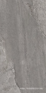 Керамогранит для пола и стены Cersanit Castello Глаз. керамогранит  темно-серый рельеф ректификат  44,8x89,8 17018