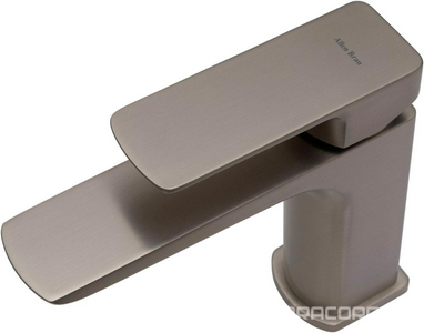 Смеситель для раковины, без д/к, (цв.никель браш.),  ZZ Allen Brau Infinity 5.21001-BN