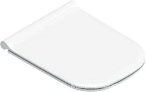 Сиденье для унитаза, с микролифтом, Slim, (цв.белый глянец),  ZZ Catalano Elice 0451250001