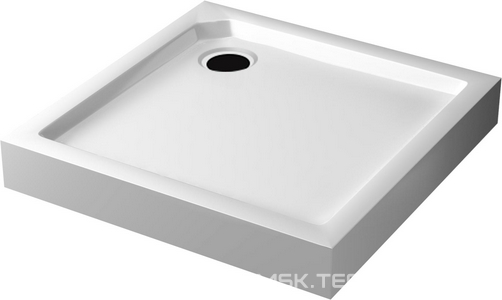 Поддон для душа, акриловый, 90х90 см, без сифона, ZZ RGW Универсал 12350199-01