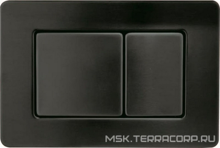 Клавиша для инсталляции, нерж.сталь, для GEBERIT серии 300, цв. черный ZZ Boheme Универсал 650-B