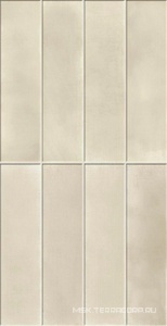 Керамогранит для стены AtlasConcorde Россия Rinascente Fusion Rin.Fu. Platino Brick Aurea/Рин.Фьюжн Платино Брик Ауреа 600010002451