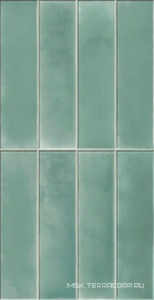 Керамогранит для стены AtlasConcorde Россия Rinascente Fusion Rin.Fu. Aquamarina Brick Aurea/Рин.Фьюжн Аквамарина Брик Ауреа 600010002453