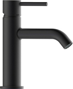 Смеситель для раковины, с д/к, (цв.черный матовый),  ZZ Bossini Teo Z00701.073