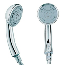 Лейка для душа, ручная, 3 вида струи, (цв.хром), DUETTO-MAS Bossini