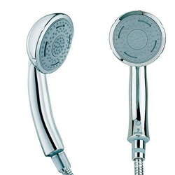 Лейка для душа, ручная, 3 вида струи, (цв.хром), DUETTO-RAIN Bossini