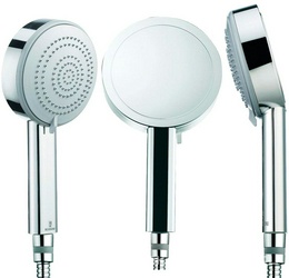 Лейка для душа, ручная, 3 вида струи, (цв.хром), DINAMIKA/3 d 110 mm, Bossini ZZ